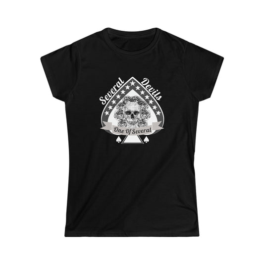 The Several Devils - Ladies Biker Logo Tee