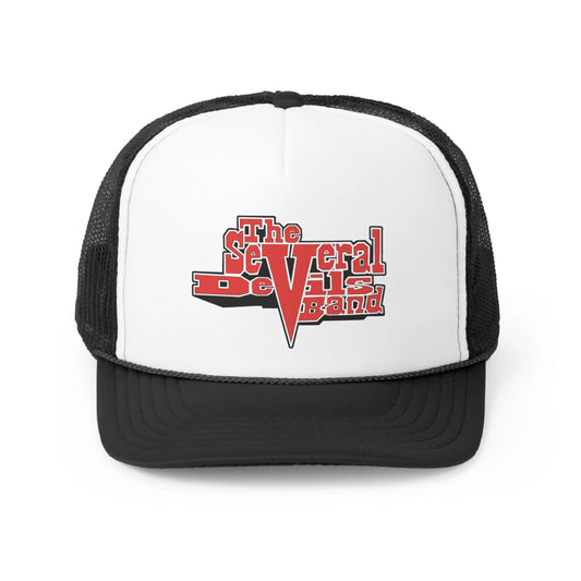 TSD Red Logo Trucker  Hat Printify